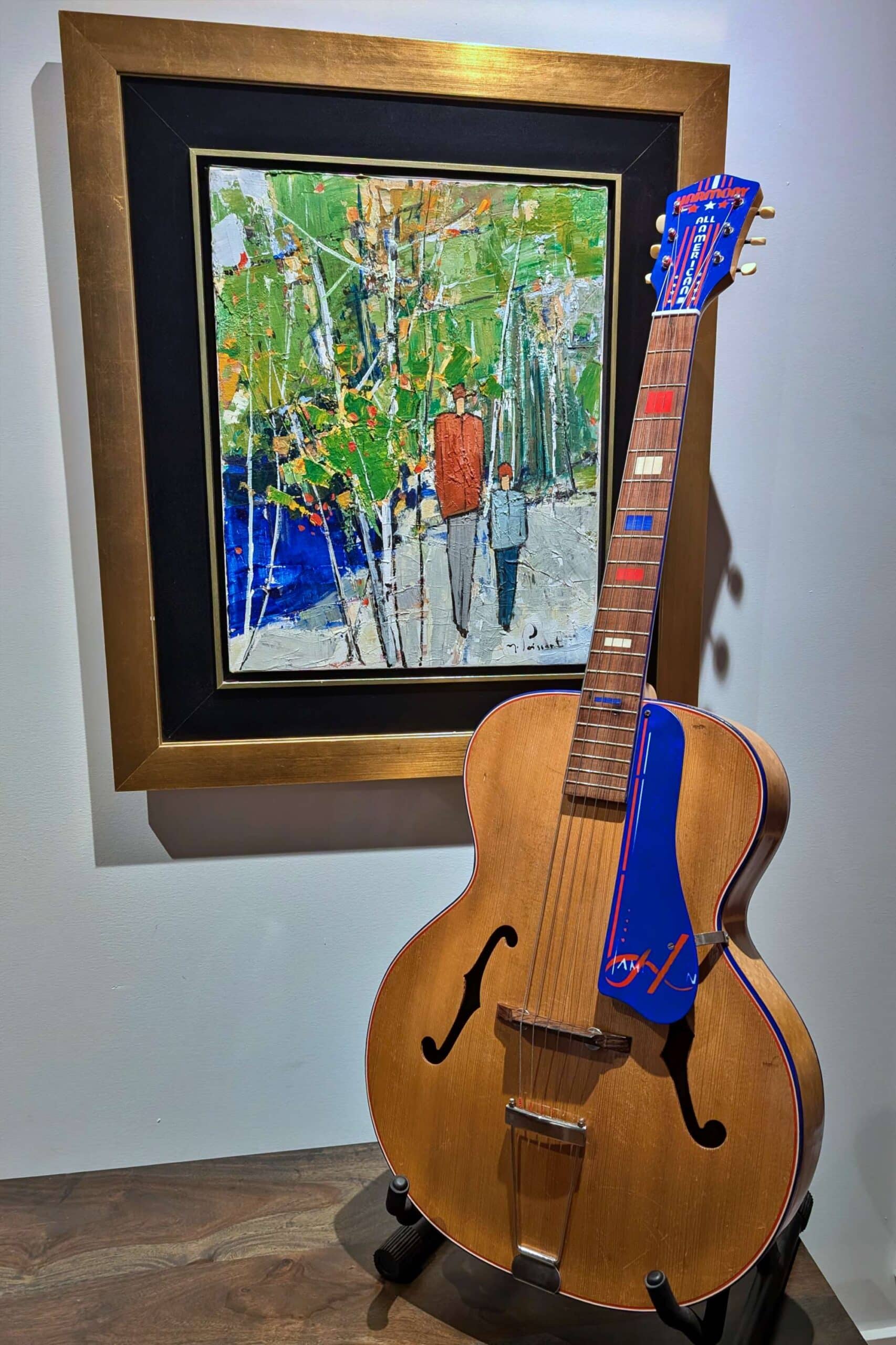 Restauration Guitare Archtop Harmony All American - Édition spéciale 1941